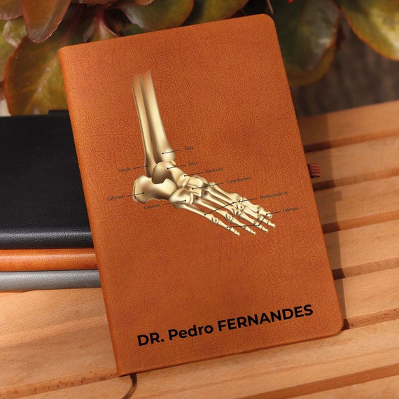 Gift for Podiatrist, Gift for DPM, Foot Doctor Gift, Personalized Podiatrist Gift for Podiatry Notebook, Custom Podiatrist Gift