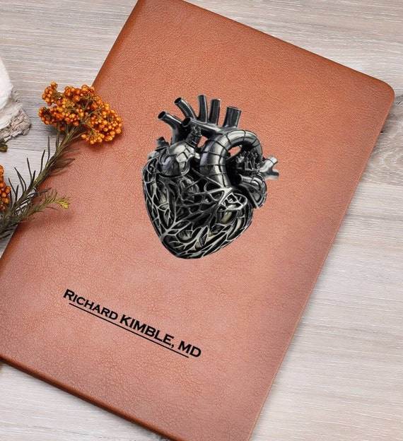 Heart Doctor Journal, Personalized Cardiologist Journal Gift For Heart Doctor Notebook,