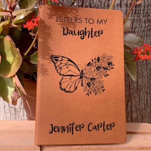 Diario de cartas a mi hija, diario de recuerdos para regalar a mi hija, diario de embarazo para baby shower de una nueva mamá, cuaderno de recuerdos para hija