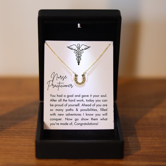Nurse Practitioner Graduation Gifts, New Nurse Gift, Nurse Practitioner Jewelry, Nurse, RN Gift, NP Graduation Gift, Nurse Luck Gift