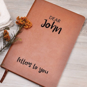 Diario personalizado y significativo, cartas para ti, diario para querida hija, regalo único para mamá, recuerdo para nieto, cartas para ti,