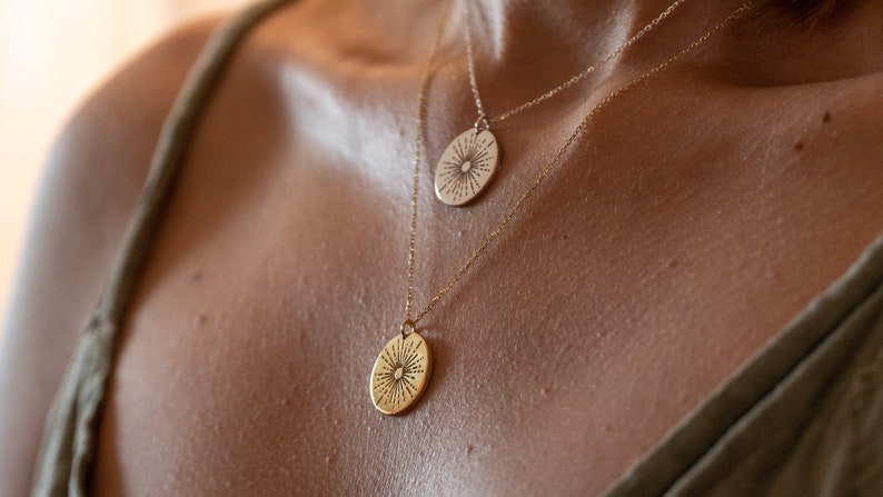 Geschenk zum Abitur, Bestandenes Große Sunbeam Halskette, Abitur 2025, Karte mit Schmuck Geschenk zum Diplom Master Bachelor image 6