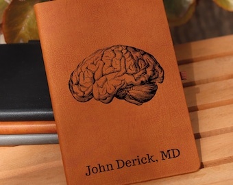 Neuroscience Graduation Gift, Anatomy of Brain journal, Medical Doctor Gift, Neurology doctor gift, Neuro Nurse Graduation gift