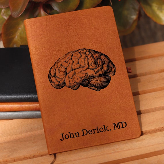 Neuroscience Graduation Gift, Anatomy of Brain journal, Medical Doctor Gift, Neurology doctor gift, Neuro Nurse Graduation gift