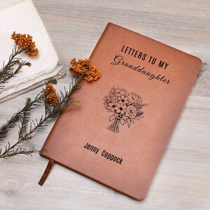 Cartas a mi nieta, diario de recuerdo, regalo para nieta, regalo para nieta amada, recuerdo para nietos, regalo para nieta