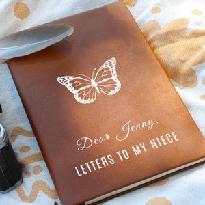 Cartas a mi sobrina, diario, regalo de recuerdo para sobrina de la tía, cuaderno