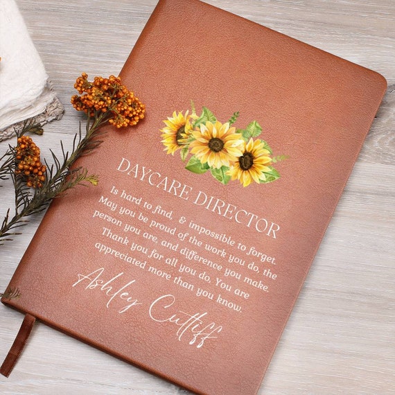 Daycare Director Gifts, Thank You Daycare Director, Appreciation Gift for Daycare Director, Personalized Daycare Gift, Daycare retirement