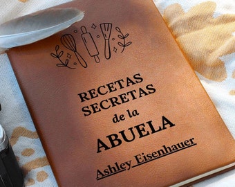 Abuela Regalo para Abuelita, Personalizado Para Abuela Con Nombre, Diario Personalizado