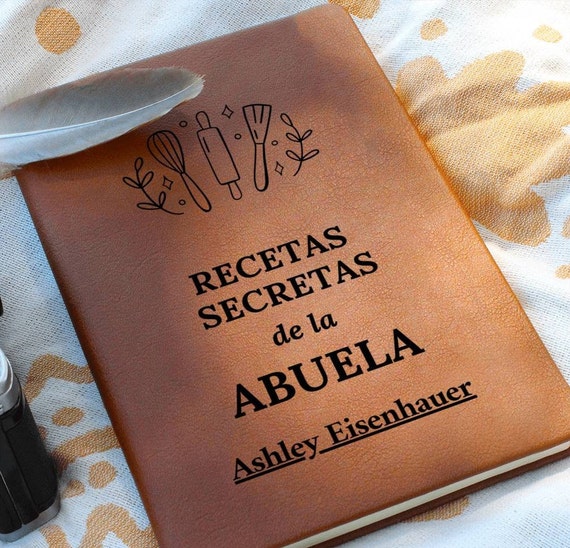 Abuela Regalo para Abuelita, Personalizado Para Abuela Con Nombre, Personalized Journal