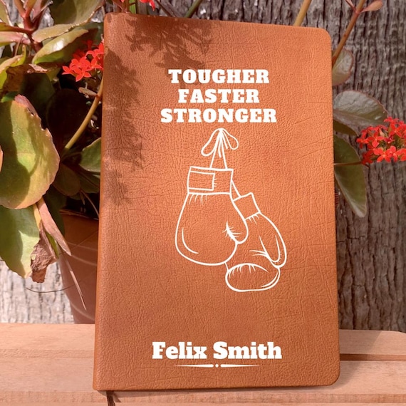 Personalized Boxing Gift, Box Lover Journal, Boxing Coach gift, Boxing Gloves, Boxing Team, Personalized Box Player Gift, Boxing Dad Gift
