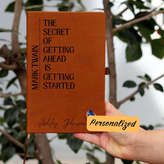 Motivational Quotes Journal, Personalized Mindfulness Gift, Team Leader Gift, Leadership Gift, Team Motivational Gift,