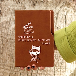 Written and Directed by Personalized Movie Director Gift, Screenwriter ...
