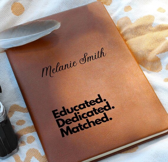 Personalized Fellowship Match Day Journal, Resident match day Gift, Fellowship Gift for Doctor, endocrin, match day Gift, doctor gift