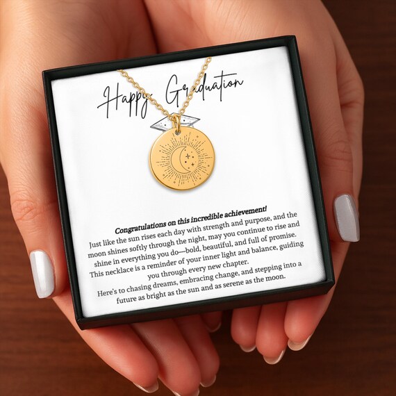 Personalized Graduation Jewelry for Girls, College Graduation Necklace High School Graduation Gifts,  Phd Graduation Gift