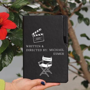Written and Directed by Personalized Movie Director Gift, Screenwriter ...