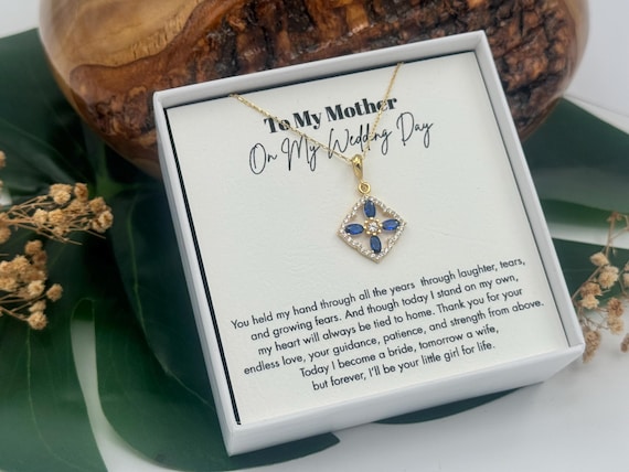 Mother of the Bride Jewelry Gift, Mom Wedding Day Gift from Daughter, Mother Wedding Gift From Bride, Gift To Mom from Bride