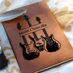 Lyric Journal, Personalized Musician Gift, Song Writer Lyric Notebook, Music Notebook Songwriting, Guitar, Custom Songwriters Notebook