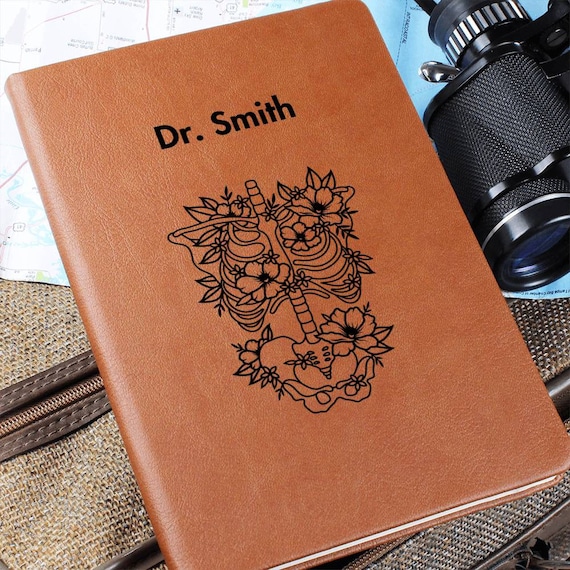 Custom Chiropractic Journal,Chiropractor Notepad, Chiropractor Gift for Chiropractor, Chiropractic Decor, Chiropractor Grad Gift