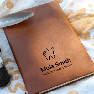 New Dentist Gift, Dental Notebook, Professional Dentist Thank You Gift,  Dentist Birthday Gifts, Dental Assistant, Dental Hygiene Gifts