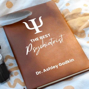Psychiatrist Gift for Psychiatry Notes, New Psychiatry Notes, Psychiatrist, Psychologist Gift, Personalized Psychiatrist Journal,