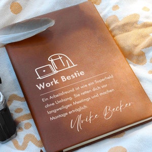 Personalisiertes Abschiedsgeschenk für die beste Arbeitskollegin, Geburtstagsgeschenk für Arbeitsfreundin, Work Bestie Gift