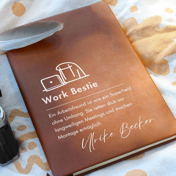 Personalisiertes Abschiedsgeschenk für die beste Arbeitskollegin, Geburtstagsgeschenk für Arbeitsfreundin, Work Bestie Gift