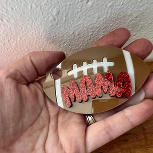 Football Stanley Topper, Stanley Accessories, Football Plate, Yeti Cup Topper, Yeti Plate, Football Gift,  Gift for sports lover
