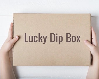 Lucky dip box/lucky dip surprise box/Christmas lucky dip/lucky dip earrings box/ pick me a gift/lucky dip