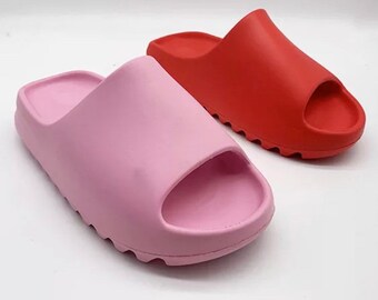 mommy and kid slide sandals Mommy and me Greek leather sandal slides set