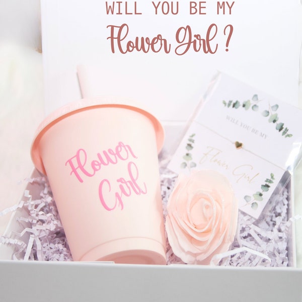 Flower Girl Proposal Box, Filled Flower Girl Proposal Box, Flower Girl Gift, Flower Girl Box, Will You Be My Flower Girl, Personalised Box