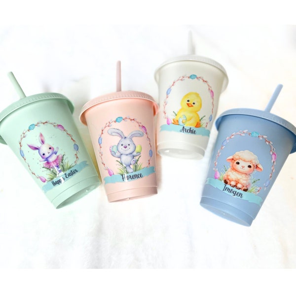 Tasse de Pâques personnalisée pour enfants, Tasse de Pâques pour enfants, Tasse de Pâques personnalisée pour enfants, Cadeau de Pâques pour les enfants, Décoration de Pâques, Lapin de Pâques