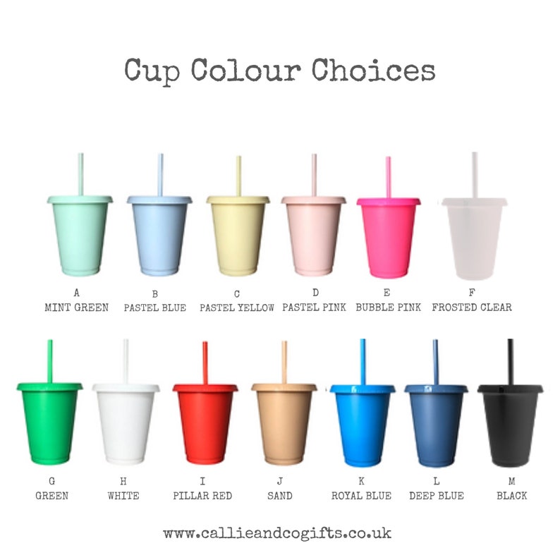 16oz cold cup, kids cold cups, cold cups with lid and straw, pastel cold cups, cups for children