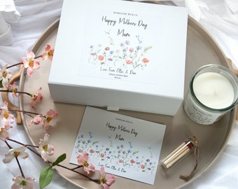Personalised Mum's Birthday Candle Gift Set