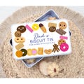 Personalised Biscuits Treat Tin, Biscuit Tin Dad, Grandads Biscuits, Daddy's Treats, Fathers Day Gift for Daddy, Dads Treats, Gift for Dad product logo