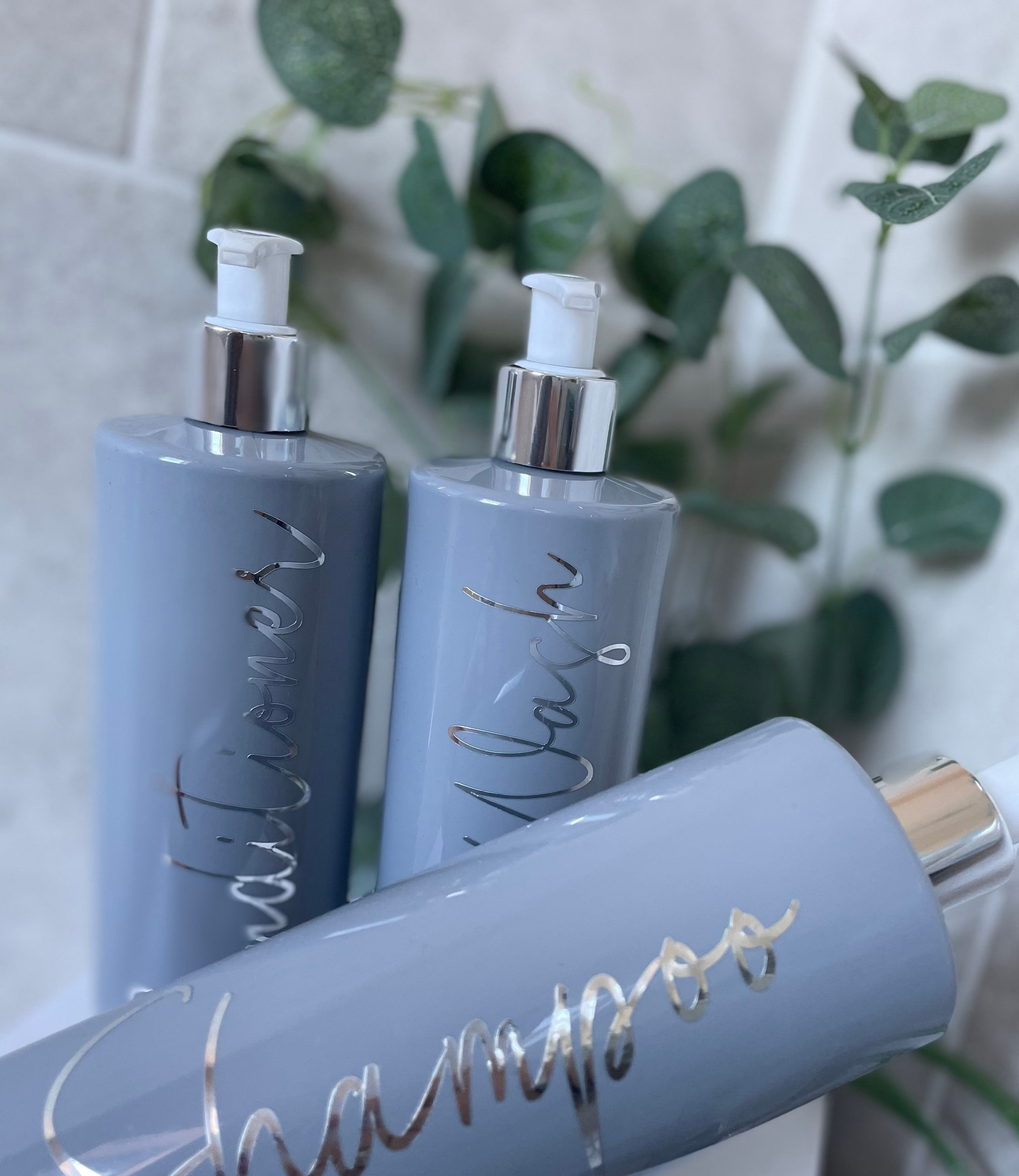 Shampoo and Conditioner bottles refillable shampoo bottle Etsy