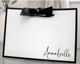 Personalisierte Geburtstagsgeschenktasche: Luxus geprägtes Finish
