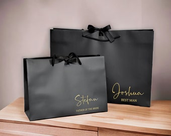 Personalised Wedding Gift Bag, Groomsman Bag, Groom Gift Bag, Gift Bag for Wedding, Best Man Gift Bag, Wedding Gift, Groomsman Proposal