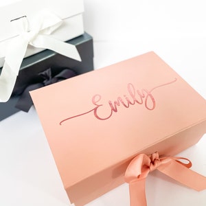 Personalised Happy Birthday Box, Gift Box, 21st Gift Box, Custom Gift Box for Her, Birthday Gift Box for Friend, 16th Gift Box, 18 Gift Box