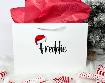Personalised Christmas Gift Bag, Christmas Gift Bag, Xmas Gift Bags for Kids, Gift Bags Personalised, Christmas Gift Personalised,