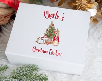 Caja de Nochebuena personalizada, Caja de Nochebuena, Caja de regalo de Navidad, Caja de Navidad, Rellenos de caja de Nochebuena, Caja de Nochebuena