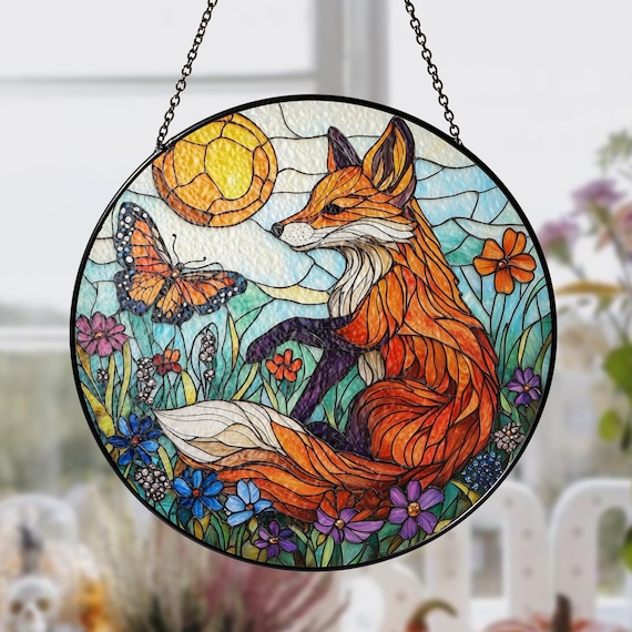 SZLIFE Attrape-Soleil 2D Coloré Pour Fenêtre, Décoration Murale Pour