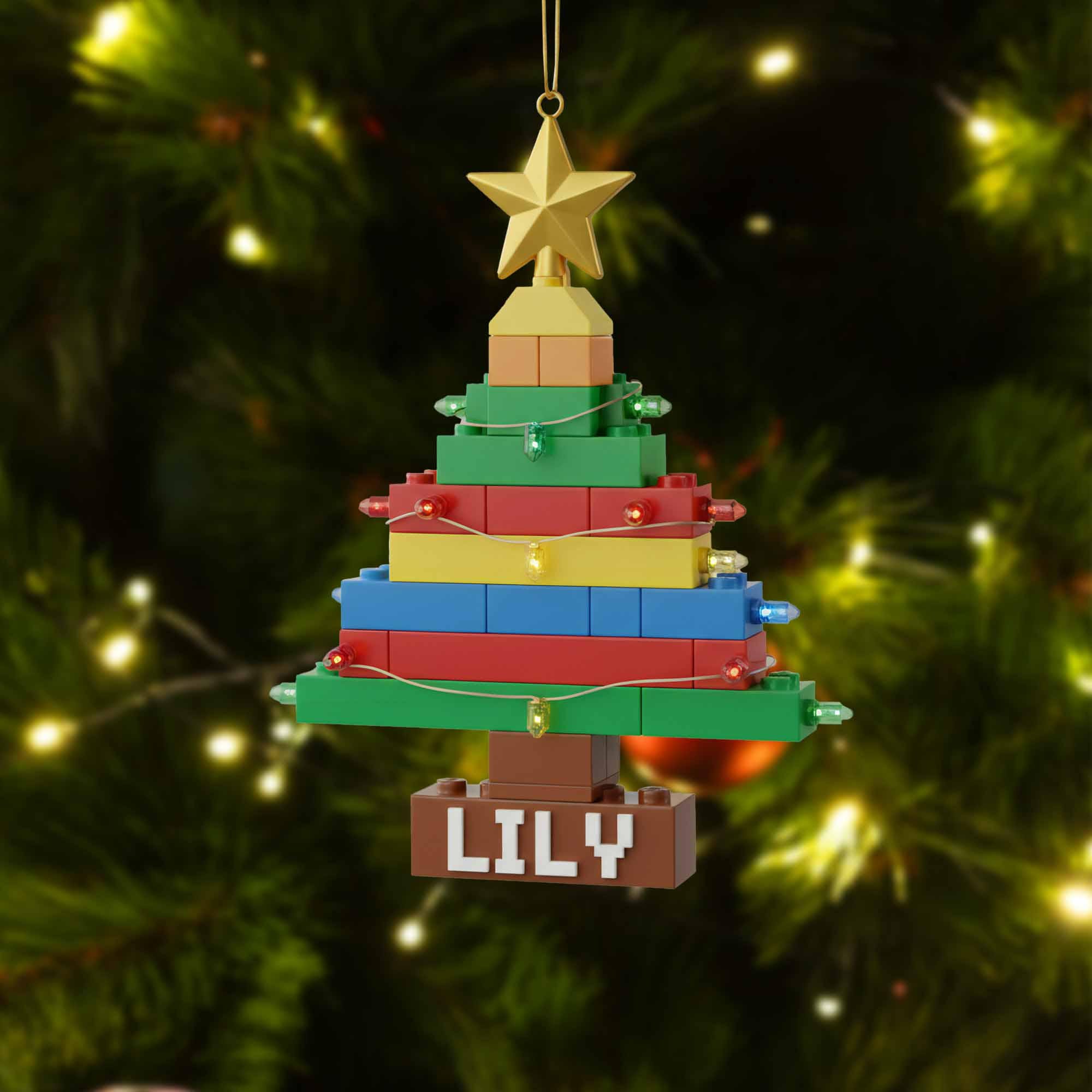 クリスマスツリー Etsy レゴ ネックレス Legos Christmas Ornament
