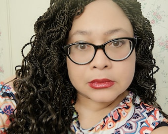 フルレースセネガルカーリーツイストウィッグ：グルーレス150%密度