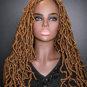 Full Lace Nu Locs Wig: Glueless Protective Style