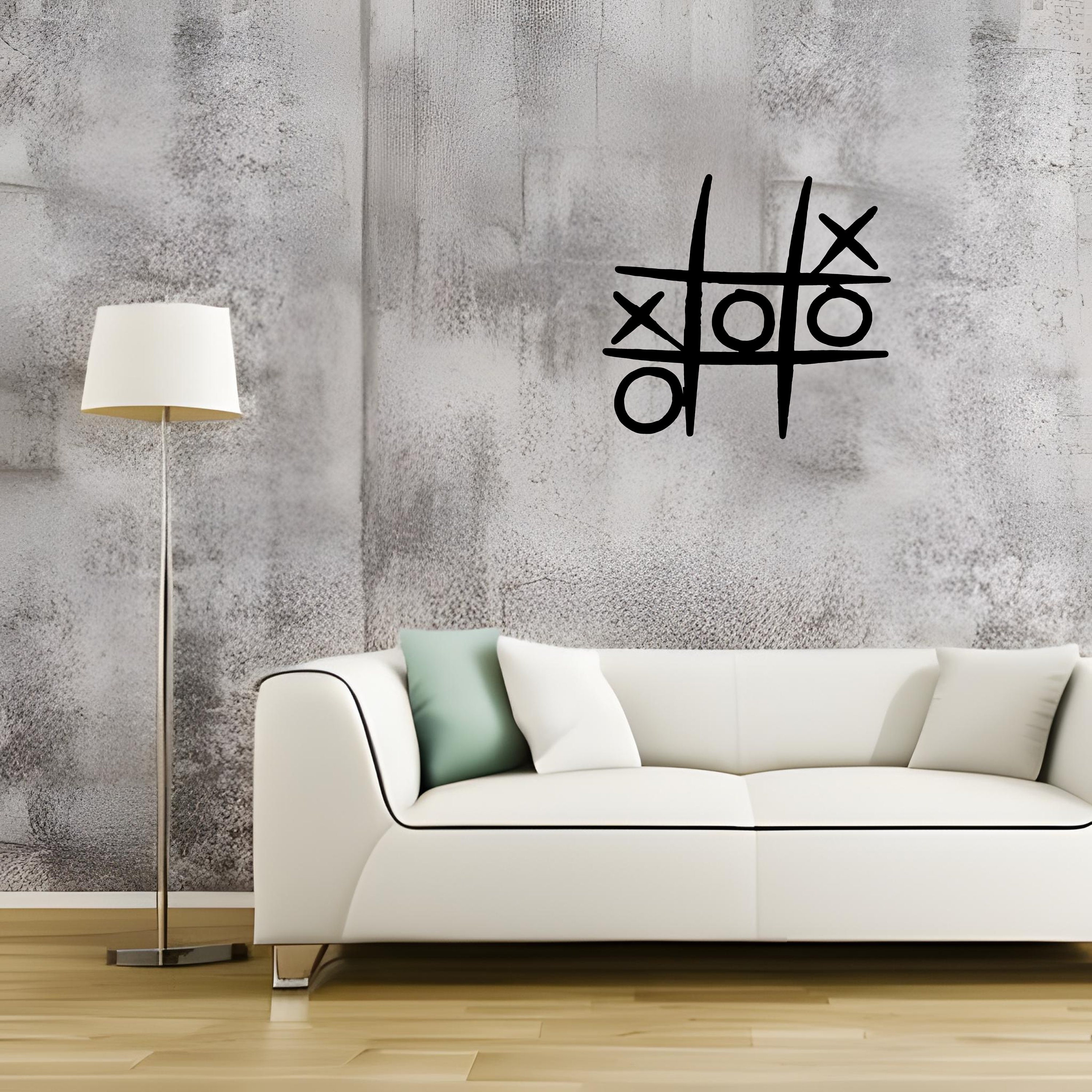 Life Size Tic Tac Toe, Wall Mounted Tic Tac Toe ,Game Room Decors, Giant  Games – archtwain