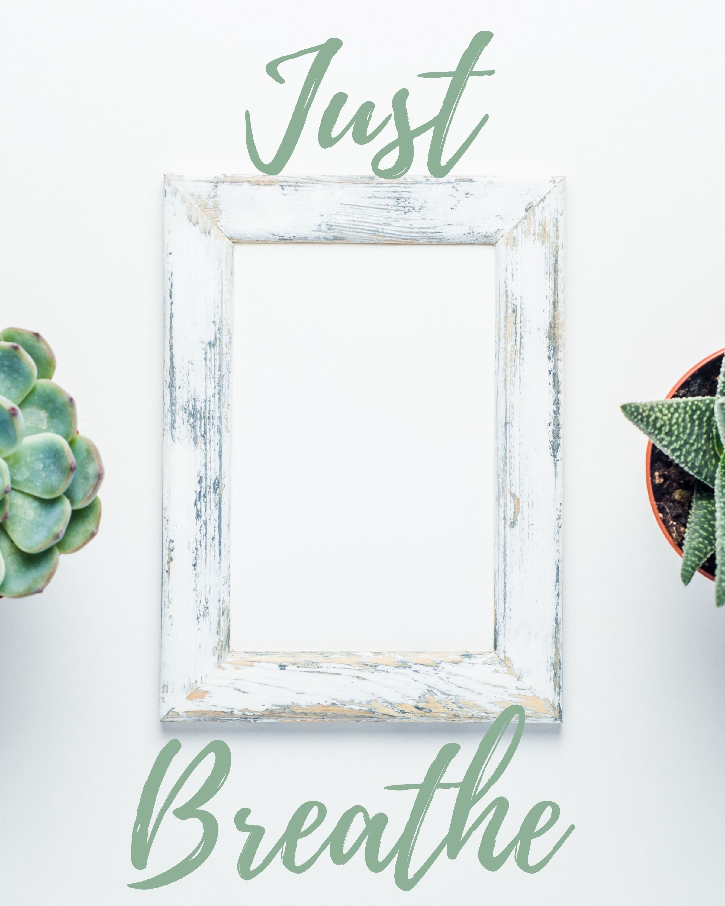 Just Breathe Digital Wall Art Instant Download digital JPG Etsy