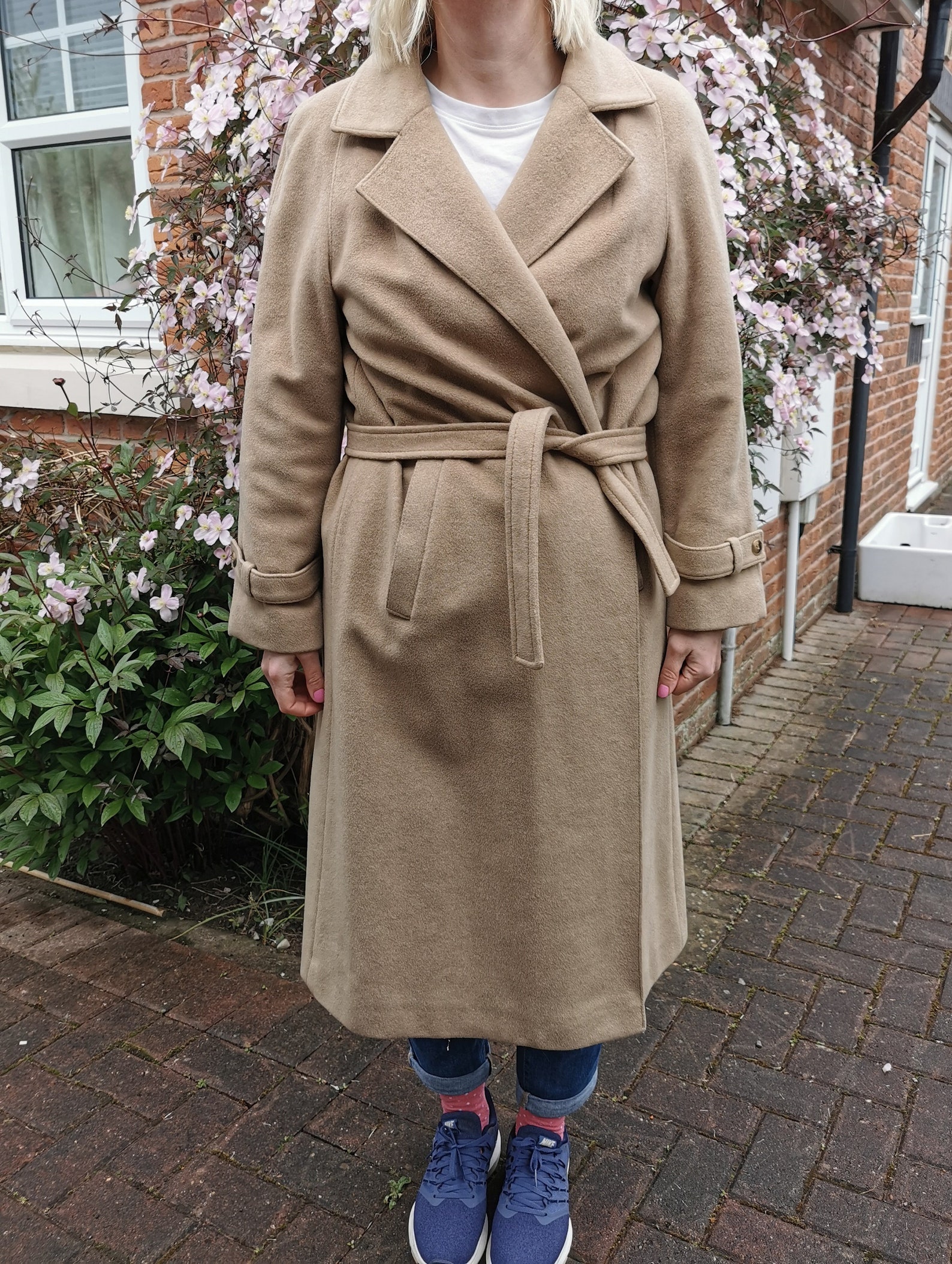 Camel hair coloured full length coat by Canda Etsy