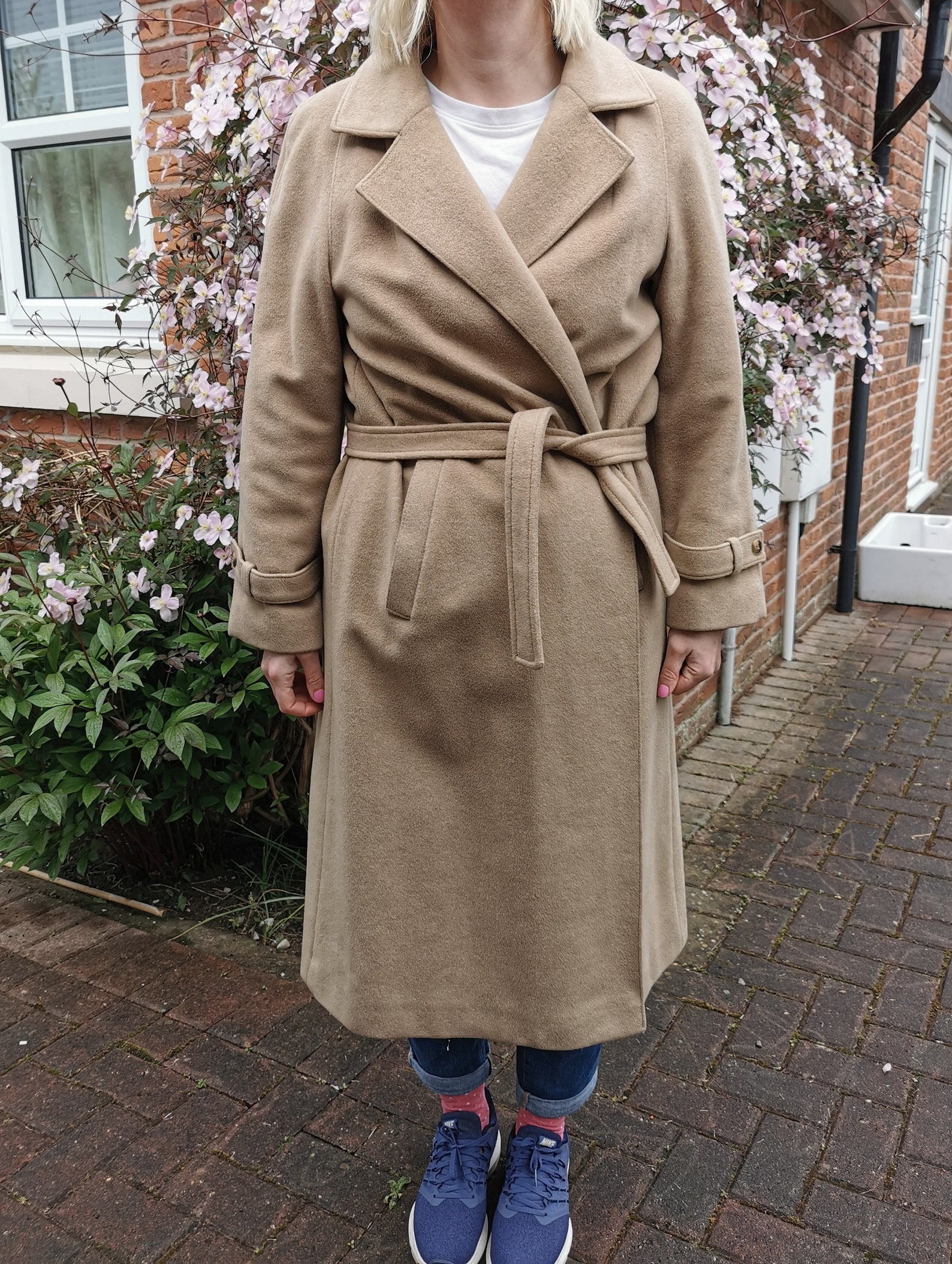 Camel hair coloured full length coat by Canda | Etsy