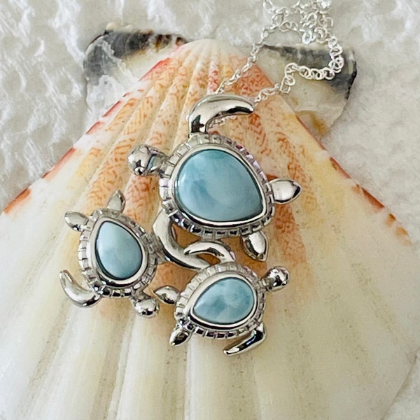 Larimar Necklace - Etsy