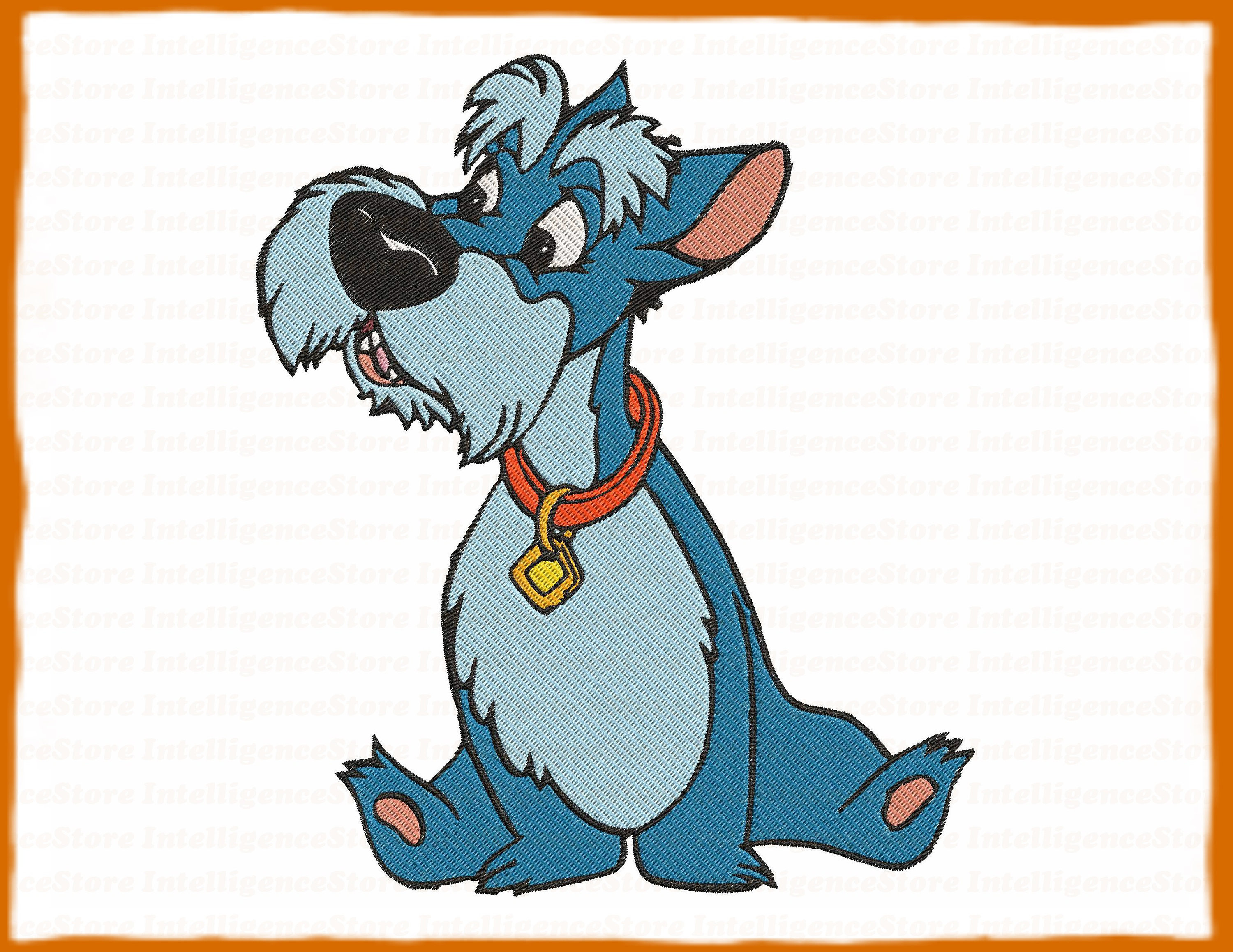 lady and the tramp jock plush